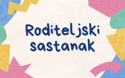 Roditeljski sastanak – upis u prvi razred