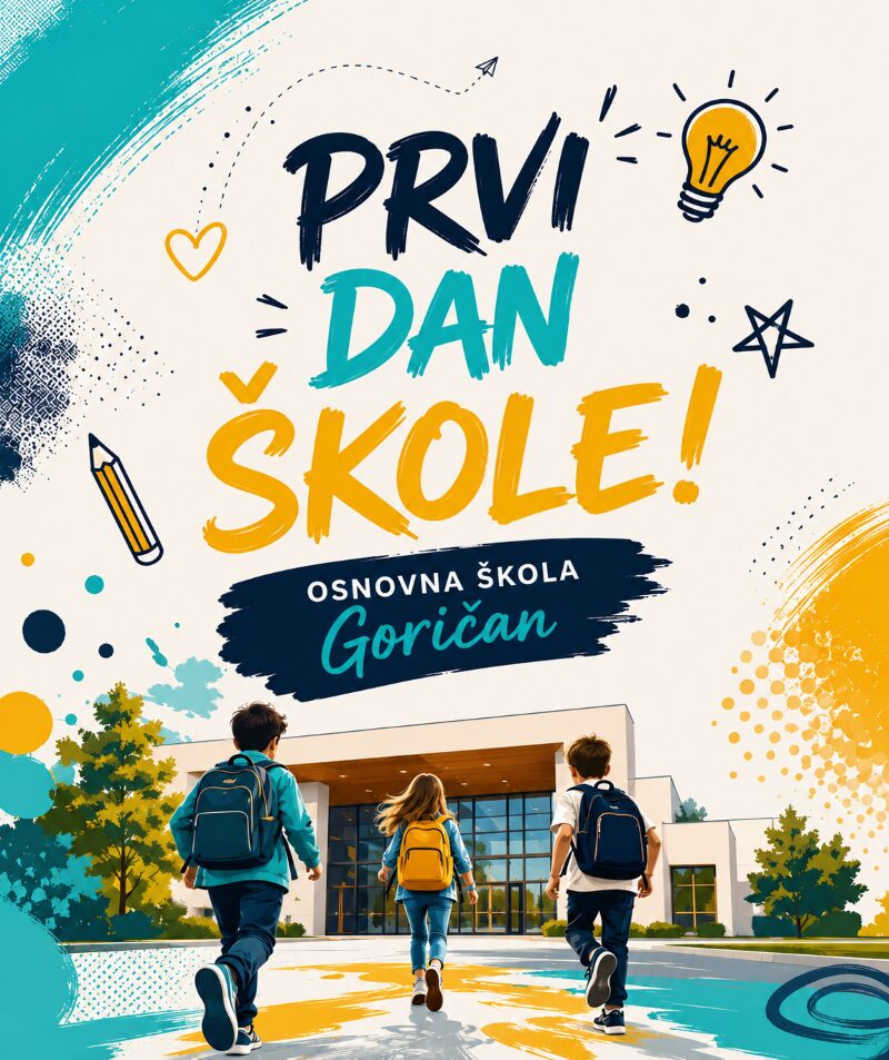 Prvi nastavni dan nove školske godine 2026./2027.